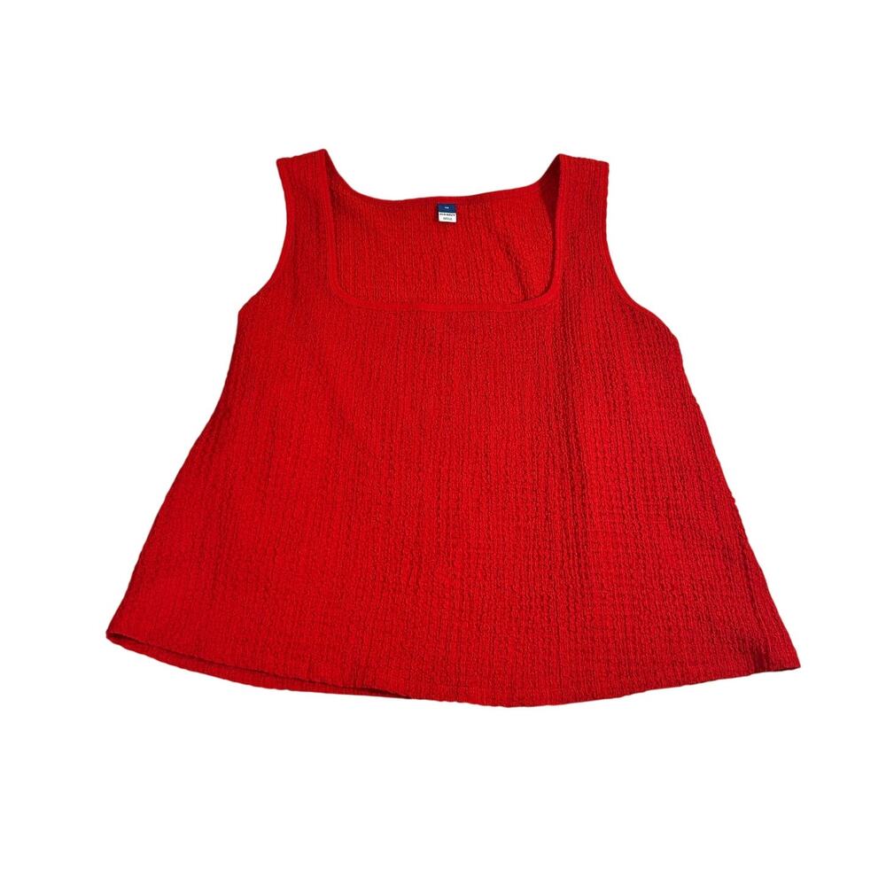 Old Navy Bright Red Tank Top Plus Size 3x - Picture 4 of 6